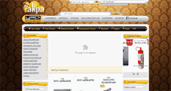 Desktop Screenshot of akpayapimalzemeleri.com